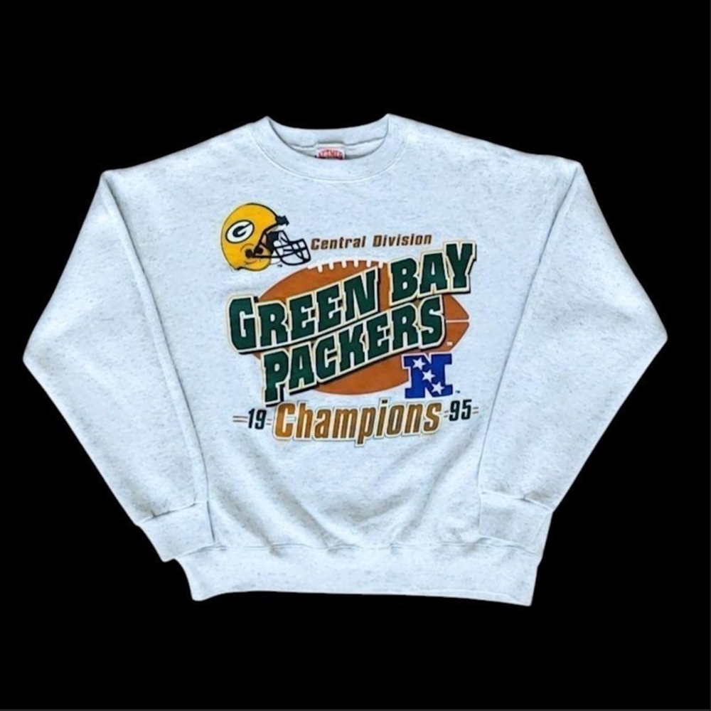 VTG 1995 NFL Green Bay Packers Nutmeg Crew Neck Sweatshirt Size (L)